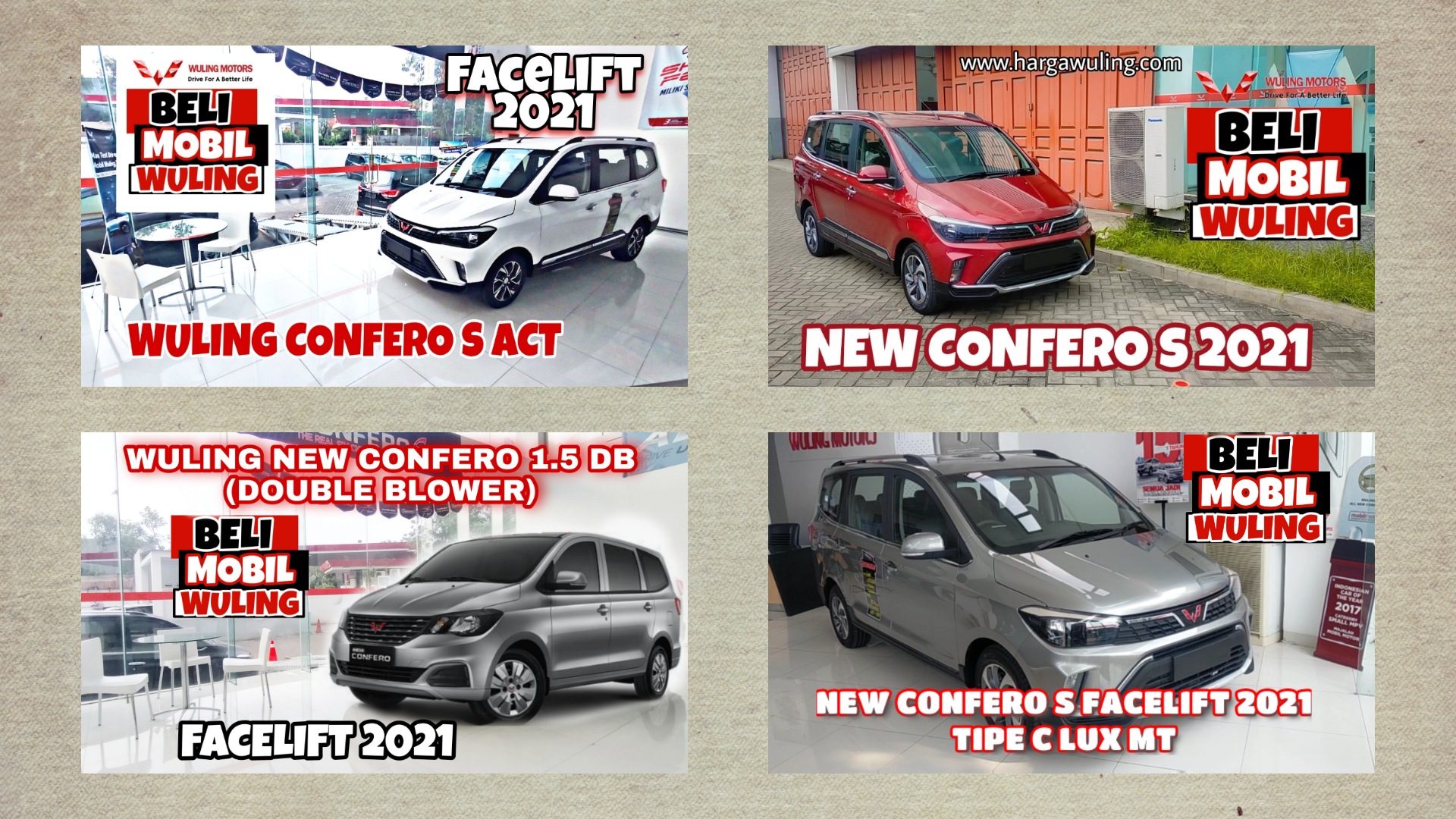 Interior dan Eksterior New Wuling Confero S