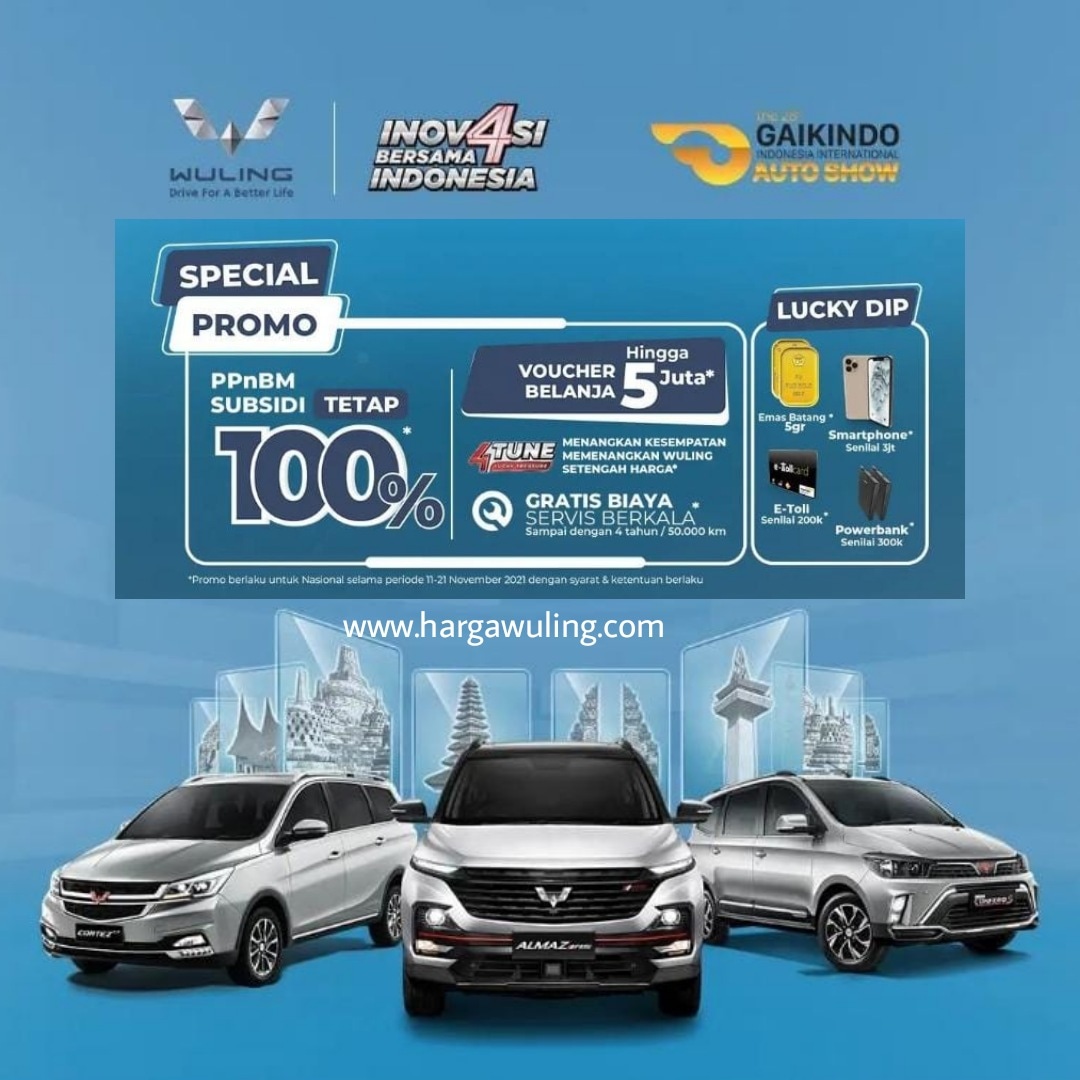 Special Promo Wuling GIIAS 2021